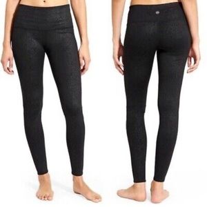 Athleta High Rise Serpent Chaturanga Leggings